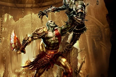 Video Games Kratos God Of War 3300x3900 Wallpapers – Video Games ...