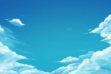 Anime Sky Blue, 1920x1080 HD Wallpapers And FREE Stock Photo