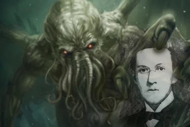 H.P. Lovecraft And Cthulhu Wallpapers By Poolday On DeviantArt