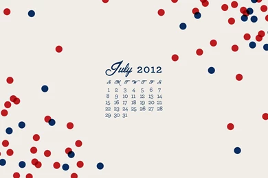 July 2012 Desktop, iPhone & iPad Calendar Wallpapers   Sarah Hearts