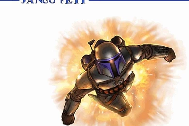 My Free Wallpapers   Star Wars Wallpapers : Jango Fett   Drawing