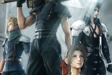 Zack And The Lot In Crisis Core /Final Fantasy VII/