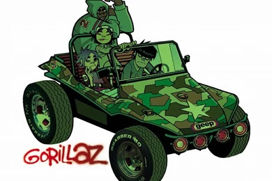 Wallpapers Gorillaz 1024x768