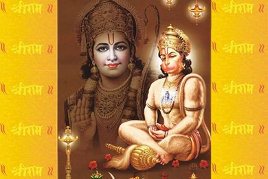 Wallpapers Hanuman Ram Lord And Shri Hd .2 1024x768