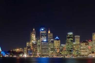 Sidney Night City Lights