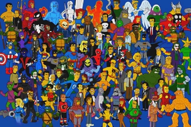 Batman Captain America Dr Manhattan Fantastic Four Magneto ...