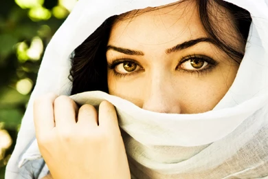 Wallpapers Beautiful Eyes In Hijab Wallpapers
