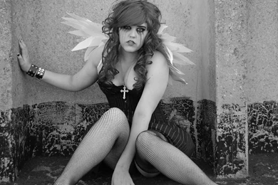 Fallen Gothic Girl Angel Wallpapers From Angels Wallpapers