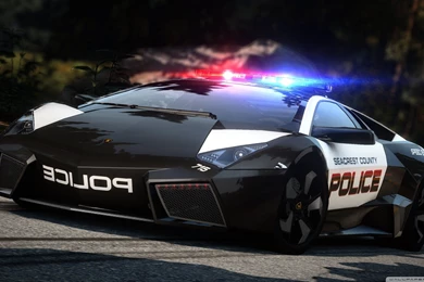 Need For Speed Hot Pursuit Lamborghini Police Car HD Desktop ...