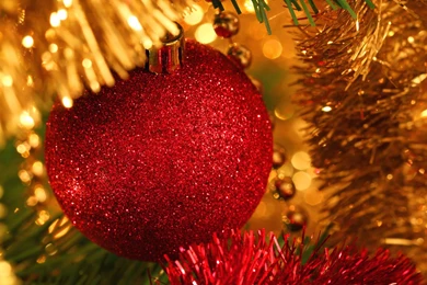 Christmas Ball Widescreen Wallpaper 1 － Holiday Wallpapers   Free ...