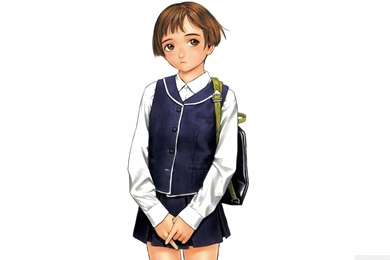 Anime School Girl HD Desktop Wallpapers : High Definition ...