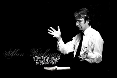 Alan Rickman Acting Quotes HD Wallpapers   StylishHDWallpapers