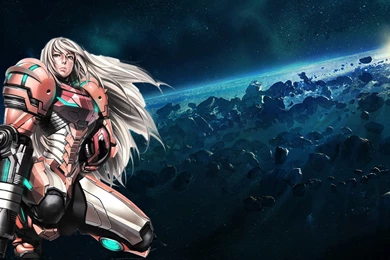Download Wallpapers 3840x2160 Samus Aran, Metroid, Girl, Armor 4K ...