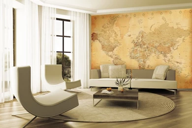 GIANT WALLPAPER WALL MURAL LONDON TELEPHONE BOX VINTAGE BRITISH ...