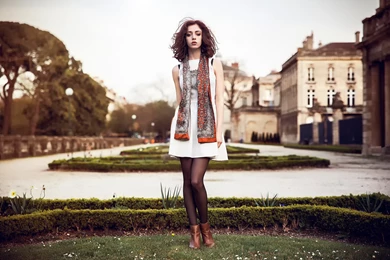 Fashionista, Style, Lauriane, Scarves, Photographer, Wallpapers