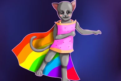 I'm A Poptart Trapped In A Cat's Body By ChromePiggy On DeviantArt