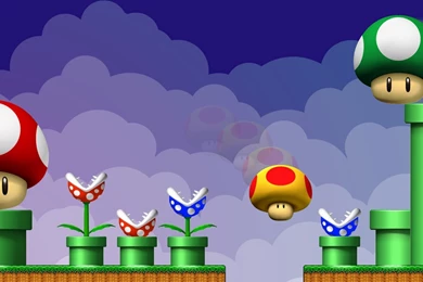 Super Mario Game Interisting Game 2040x1224px