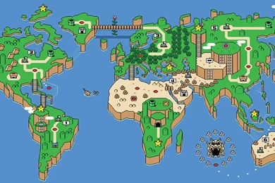 Game Super Mario Twitter Cover & Twitter Backgrounds