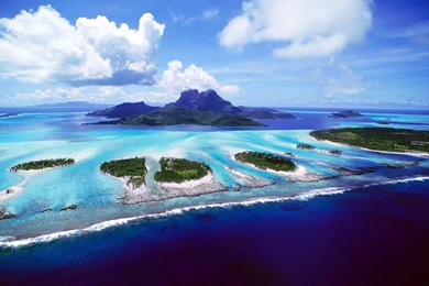 Amazing Blue River Nature Hd