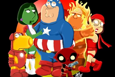 Marvel Family Guy By Amydrewthat On DeviantArt