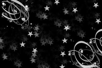 Black And White Stars Backgrounds For Myspace