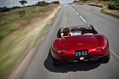 Jaguar E Type Rear Wallpapers