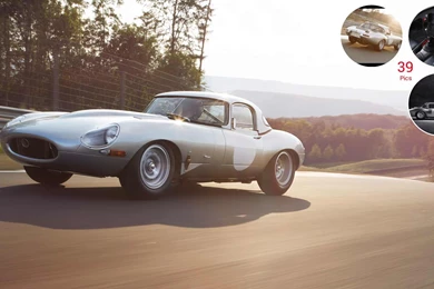 2014 Jaguar Lightweight E Type   Front