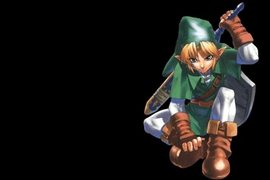 Link The Legend Of Zelda Black Backgrounds Wallpapers   (