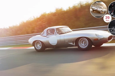 2014 Jaguar Lightweight E Type Side