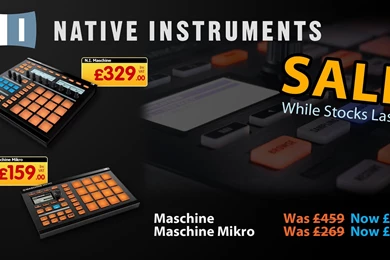 Native Instruments Sale. Up To 30% Off!