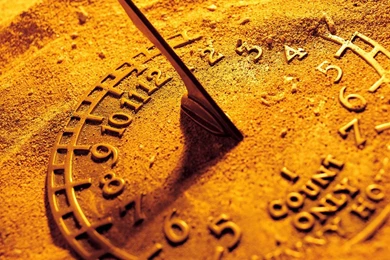 SUN CLOCK WALLPAPER   (