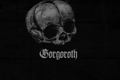 Download Wallpapers 3840x2160 Gorgoroth, Skull, Letters, Backgrounds ...