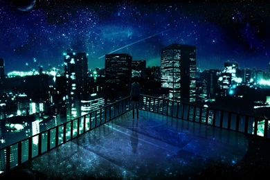 City Wallpapers 2800x1600 Imperial Boy Artwork Manga Anime City ...