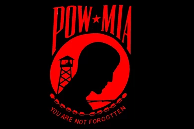 Free Best Screensavers: Pow Mia Flag Screensaver