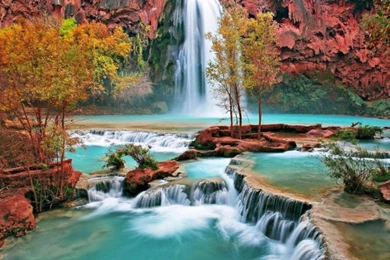 3d Water Fall Wallpapers Hd Wallpapers 09842 : Wallpapers13.com