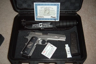 Gunlistings.org Pistols Sig Sauer POW MIA 1911 Commemorative ...