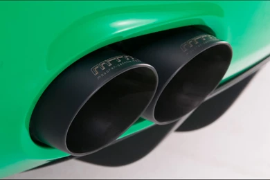 Green MTM R8 Exhausts Desktop Wallpapers