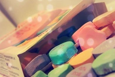 Pieces Of Colored Chalk   Art Love Picture