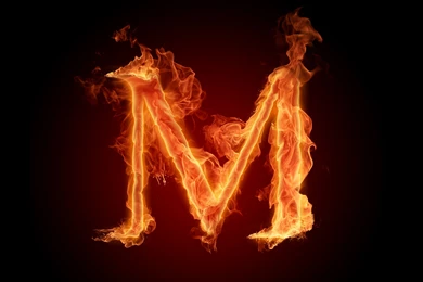 The Fiery English Alphabet Picture M Wallpapers   HD Wallpapers 73627