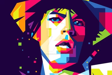 WPAP Mick Jagger By Gustirizaldy On DeviantArt