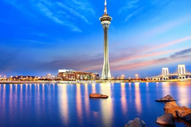 1920x1080 Macau Night View Desktop PC And Mac Wallpapers