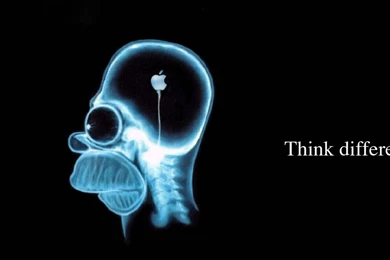 Apple Inc Homer Simpson HD Wallpapers Wallpapers   (