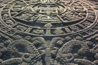 Wallpapers Aztec Calendar Abstract Beautiful Free 1366x768 ...