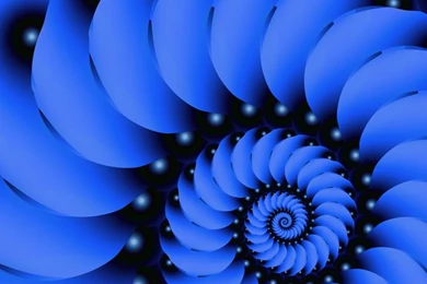 Fractal Art By Vicky, Blue Velvet 2 Wallpapers
