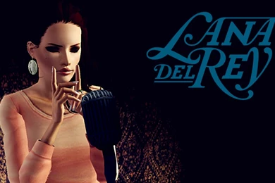 Sims 3 Lana Del Rey Blue Velvet By Shafiqsaya On DeviantArt