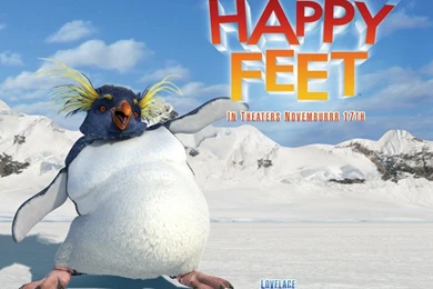 Wallpapers Funny Cartoon Cute Happy Feet 1024x768