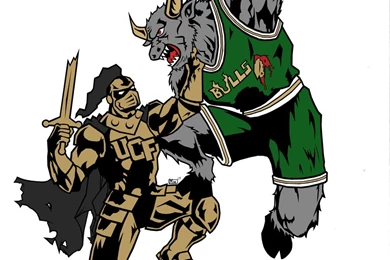 UCF V USF Shirt Design Colored By Atogopher On DeviantArt