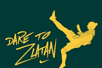 Dare To Zlatan iPhone 4s Wallpapers Download