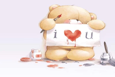 Wallpapers Cute Baby Nipple Teddy Bear 1920x1080