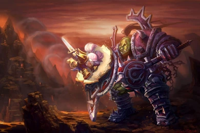 World Of Warcraft Wow Ork Warrior Gnome Paladin HD Wallpapers